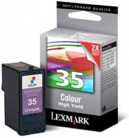 Lexmark #35 / 18C0035 High Yield Color Print Cartridge (018C0035E)